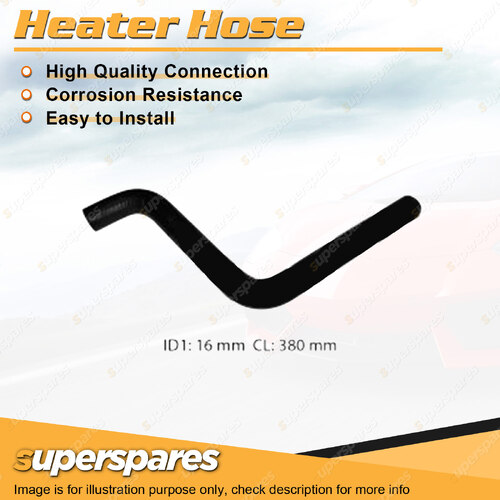 Superspares Heater Hose for Ford Falcon S ute XF Fairmont XF Fairlane ZL