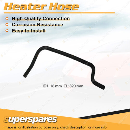 Heater Hose for Ford Escort 2.0L 4 cyl OHV 8V Carb 820mm 07/1977-08/1982