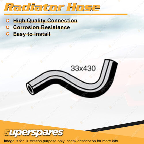 Superspares Upper Radiator Hose for Hyundai Lantra J2 1.6L 1.8L 1991-1993