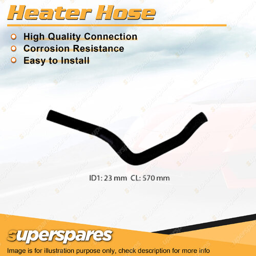 Superspares Heater Hose for Saab 900 B202 2.0L 4 cyl DOHC 16V 1985-1993