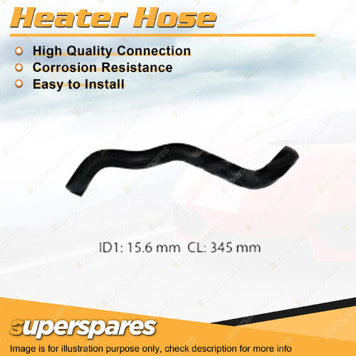 Superspares Heater Hose for Ford Capri Convertible SA SAII SC 1989-1993