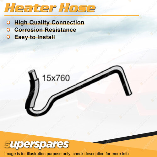 Superspares Heater Hose for Ford Telstar AT AV TX5 2.2L 10/1987-12/1991