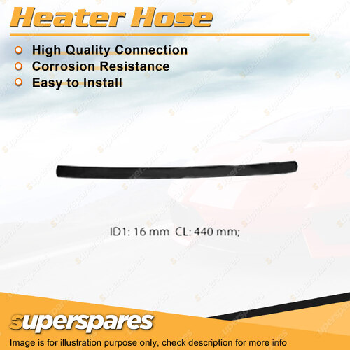 Superspares Heater Hose for Holden Apollo JK JL 2.0L Inlet to Valve Straight