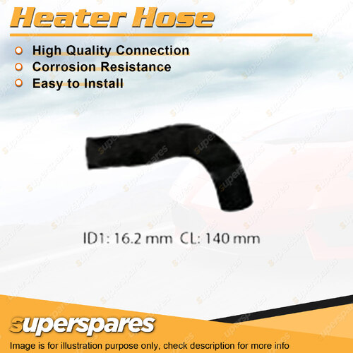 Superspares Heater Hose for Holden Apollo JK JL 2.0L 1989-1993 Inlet Type E