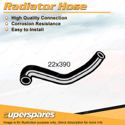 Superspares Lower Radiator Hose for Daihatsu Charade G11 1.0L 1983-1985 Manual