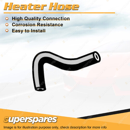 Superspares Heater Hose for Mitsubishi Scorpion GH GJ Sigma GH GJ GK GN 260mm