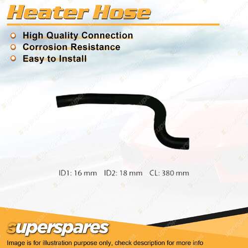 Superspares Heater Hose for Toyota Camry SXV20R VDV10 Mark II 2.2L 3.0L