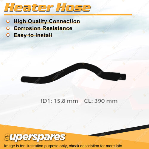 Superspares Heater Hose for Mitsubishi Lancer CE Mirage CE 1.5L 1996-2004 390mm