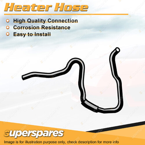 Superspares Heater Hose for Nissan Urvan E24 2.7L 4 cyl OHV 8V Diesel 980mm