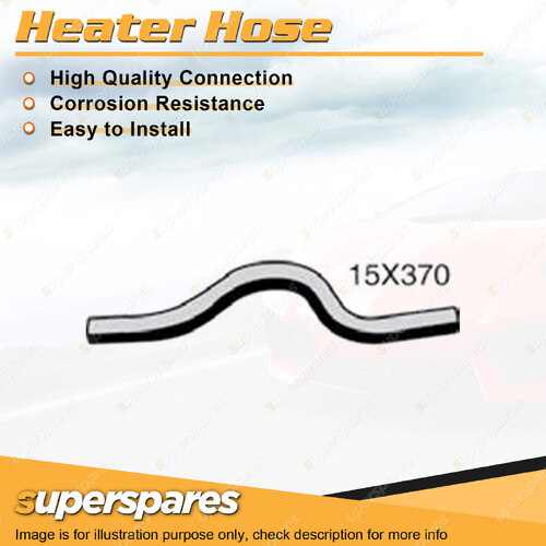 Heater Hose for Mitsubishi Lancer CC CB4A 1.6L 4 cyl SOHC 16V MPFI 385mm