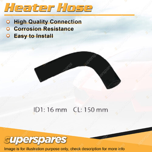 Superspares Heater Hose for Hyundai Excel X3 1.5L 4 cyl SOHC 12V MPFI 1994-1998