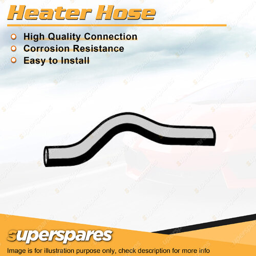 Superspares Upper Heater Hose for Mitsubishi Magna TN TP 4G54 2.6L 1987-1992