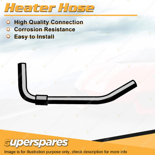 Heater Inlet Hose for Honda City 1.2L 4 cyl SOHC 8V Carb 01/1984-06/1986