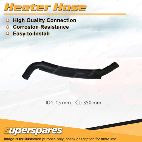 Superspares Heater Hose for Hyundai Lantra J2 1.8L 2.0L 4 cyl 1995-2000 Outlet