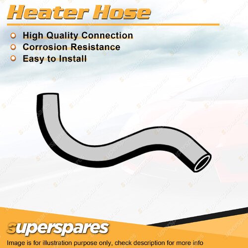 Superspares Heater Hose for Mitsubishi Express SF 2.5L 4 cyl SOHC Diesel