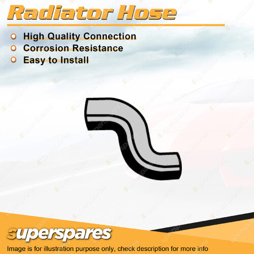 Lower Radiator Hose for Holden Barina TK 1.6L 4 cyl DOHC 16V MPFI 180mm