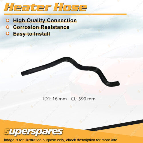 Heater Hose for Ford Escape BA ZA ZB 3.0L V6 DOHC 24V MPFI 2000-2006 590mm