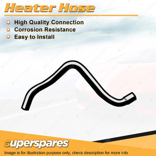 Superspares Heater Inlet Hose for Nissan Pulsar N15 2.0L 4 cyl DOHC 16V MPFI