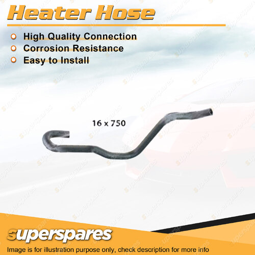 Heater Hose for Mitsubishi Pajero NP 3.2L 4 cyl DOHC 16V DTFI Diesel 750mm