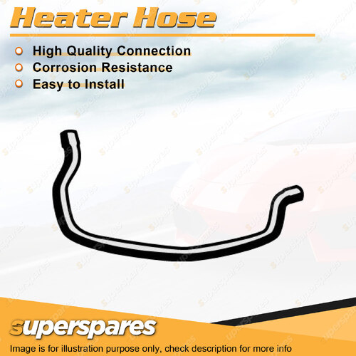 Superspares Heater Inlet Hose for BMW 520i E39 2.0L 6 cyl DOHC VVT 24V MPFI