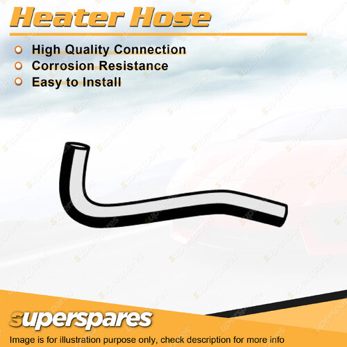 Heater Hose for Mitsubishi Pajero NJ 2.8L 4 cyl SOHC 8V DTFI Diesel 310mm