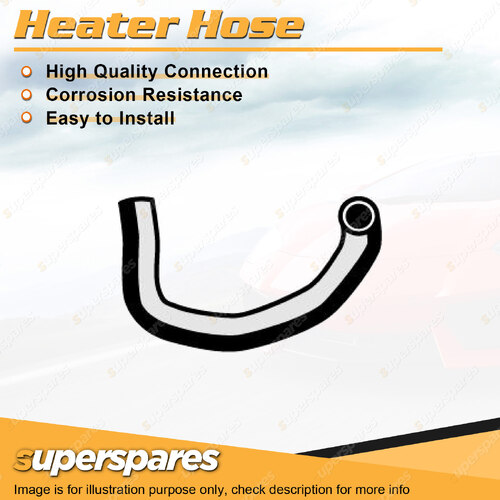 Superspares Heater Hose for Mitsubishi Triton MH MJ 6G72 3.0L 1990-1997 400mm