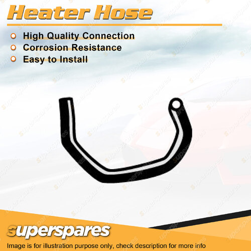 Superspares Heater Hose for Mitsubishi Triton MH MJ 6G72 3.0L 1990-1997 550mm