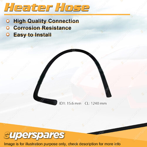 Heater Hose for Kia Pregio CT J2 2.7L 4 cyl SOHC 8V DFI Diesel 1260mm