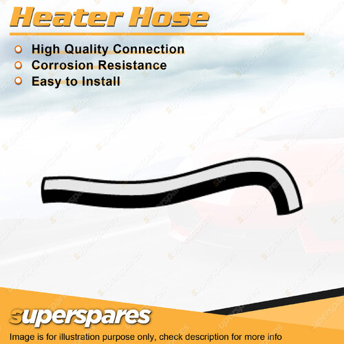 Superspares Heater Hose for Mazda MPV LV LV Series II 3.0L V6 1993-1999