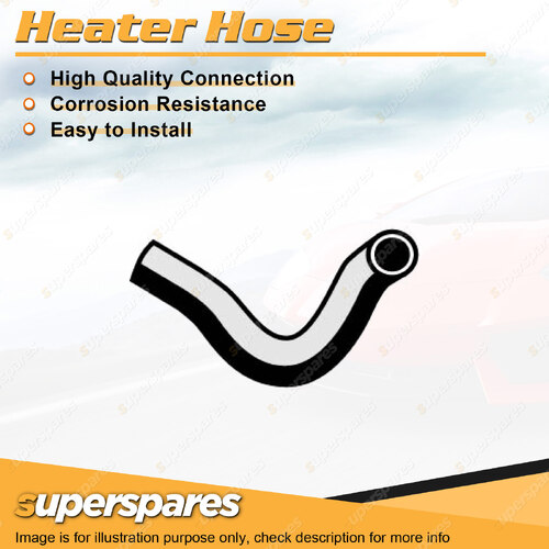 Superspares Heater Hose for Mazda 2 DY 1.5L 4 cyl DOHC 16V MPFI 12/2002-08/2007