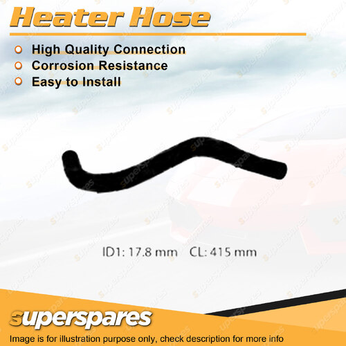 Superspares Heater Hose for Hyundai i30 FD 1.6L 4 cyl DOHC 16V DTFI Diesel 415mm