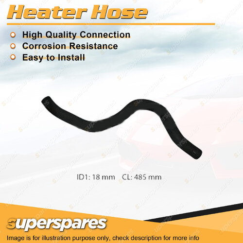 Superspares Heater Hose for Nissan X-Trail T31 QR25DE 2.5L 470mm 2007-2015