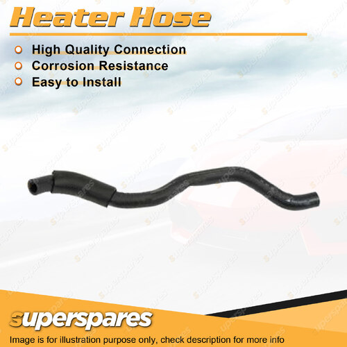 Superspares Heater Inlet Hose for Toyota Camry ACV36R 2.4L 4 cyl DOHC VVT 480mm