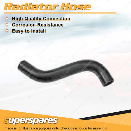 Superspares Upper Radiator Hose for Hyundai S Coupe G4EK 1.5L 1991-1996