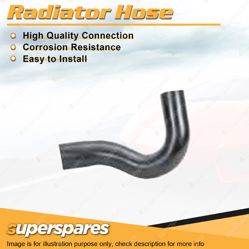 Superspares Upper Radiator Hose for Hino Ranger FC141K 5.8L 6 cyl OHV 12V Diesel