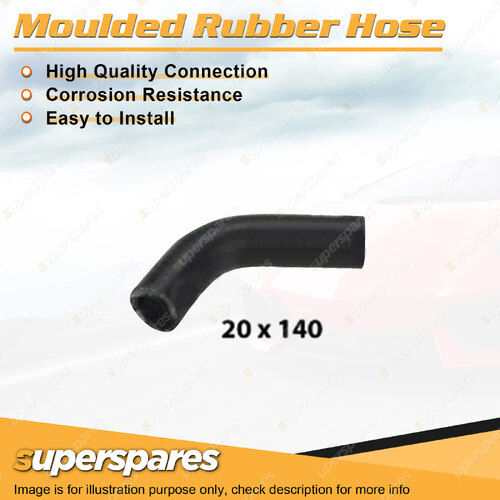 Superspares Moulded Rubber Hose for Isuzu NPR300 NPR58 NKR250 NPR57 3.6L