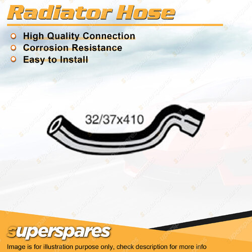 Superspares Lower Radiator Hose Length 410mm Inside Diameter 32mm Bell ID 37mm