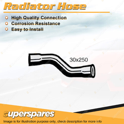 Superspares Lower Side Radiator Hose Length 250mm Inside Diameter 30mm