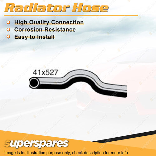 Superspares Lower Side Radiator Hose Length 527mm Inside Diameter 41mm