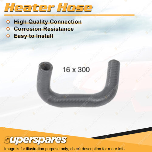 Superspares Heater Hose Rubber Hose Length 300mm Inside Diameter 16mm