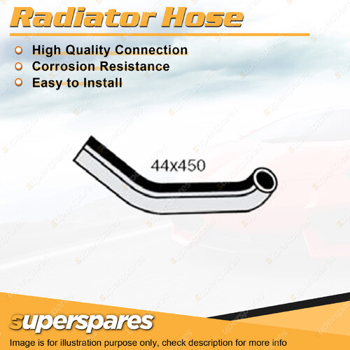 Superspares Lower Side Radiator Hose Length 450mm Inside Diameter 44mm