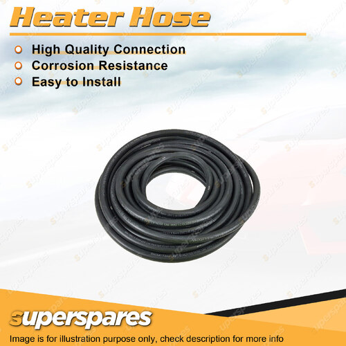 Superspares Heater Hose 9.5mm (3/8 Inch) ID x 17.5mm OD x 15m Length