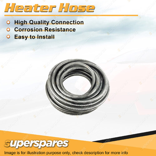 Superspares Heater Hose 12.7mm (1/2 Inch) ID x 20.7mm OD x 15m Length