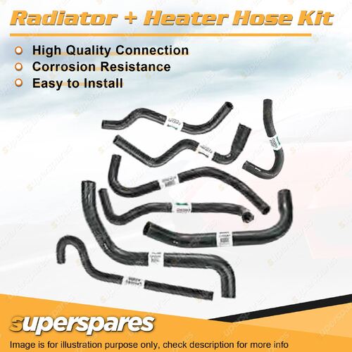 Radiator + Heater Hose Kit for Holden Commodore VT Berlina Calais 3.8L LN3 L36