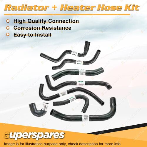 Radiator + Heater Hose Kit for Holden Caprice WH 3.8L 12V Supercharged L67 99-03