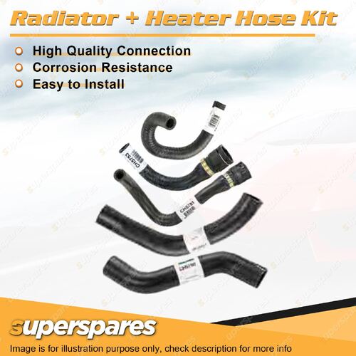 Superspares Hose Set for Holden Colorado RC Rodeo RA 3.6L DOHC LCA 05-12