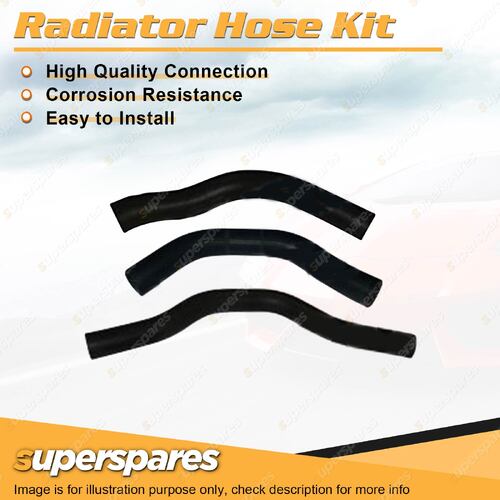 Superspares Radiator Hose Kit for Morris Minor 1.0L 8V OHV A Series 1951-1961