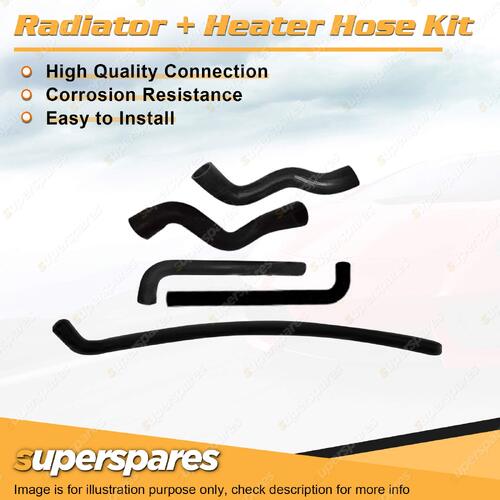 Radiator & Heater Hose Kit for Ford Fairmont Falcon XF 3.3L 4.1L 200ci 250ci