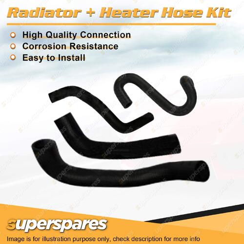 Radiator & Heater Hose Kit for Ford Festiva WA WB 1.3L B3 1991-1996 Auto