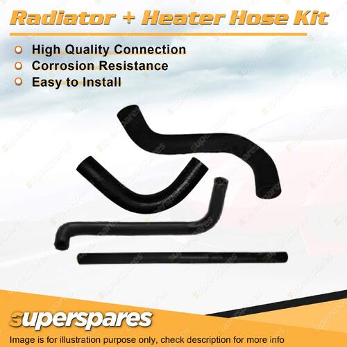 Radiator & Heater Hose Kit for Holden Torana LJ 2.3L Carb 161ci 1972-1974